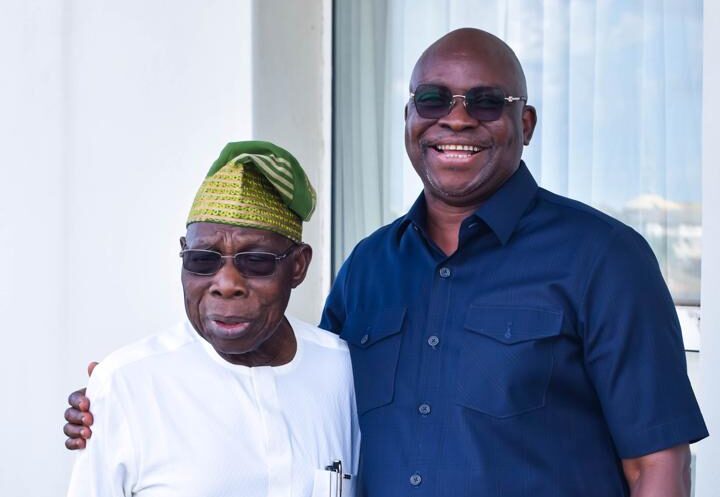 Fayose Blasts Obasanjo For Irresponsible Comments At His Birthday